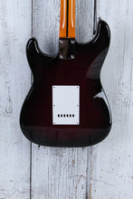 Load image into Gallery viewer, Oscar Schmidt OS-300 Double Cut Solid Body Electric Guitar Purple Sunburst