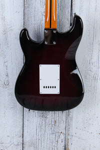 Oscar Schmidt OS-300 Double Cut Solid Body Electric Guitar Purple Sunburst