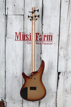 Load image into Gallery viewer, Ibanez SR300E 4 String Electric Bass Guitar Charred Champagne Burst with Gig Bag
