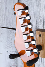 Load image into Gallery viewer, Oscar Schmidt OS-300 Double Cut Solid Body Electric Guitar Purple Sunburst