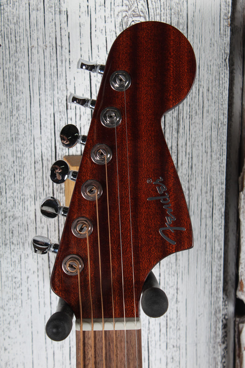 Fender California Deluxe Newporter CE Acoustic Electric Guitar Sienna Sunburst