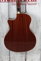 Fender California Deluxe Newporter CE Acoustic Electric Guitar Sienna Sunburst