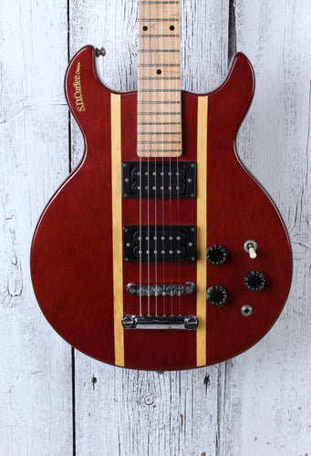 Harmony S.D. Curlee Design EC44 Electric Guitar Natural with Hardshell Case