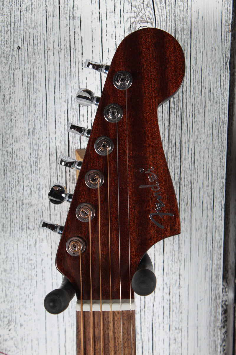 Fender California Deluxe Redondo Acoustic Guitar Natural Finish