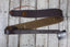 Thalia Dark Chocolate Leather Guitar Strap with AAA Curly Hawaiian Koa and Bee Inlay