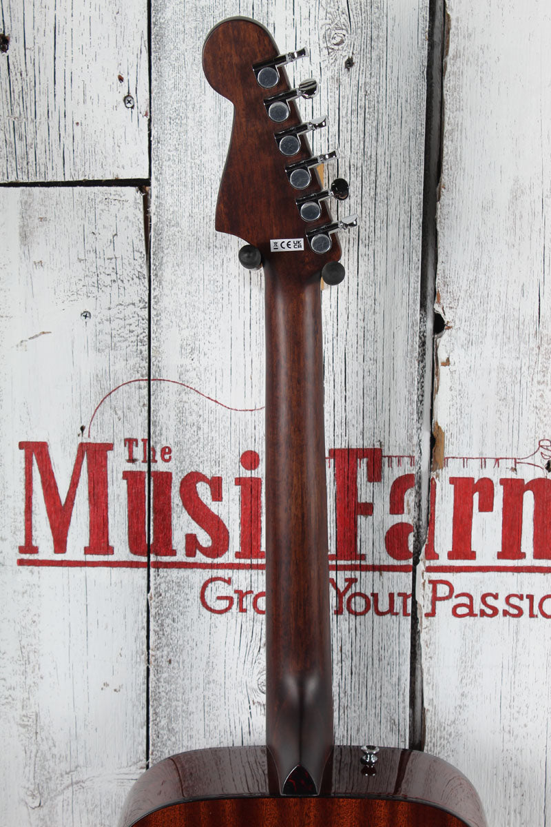 Fender California Deluxe Redondo Acoustic Guitar Natural Finish