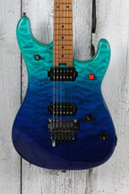 EVH 5150 Series Deluxe QM Electric Guitar Pacific Drift with Gig Bag