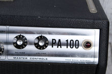 Load image into Gallery viewer, Fender Vintage PA-100 Pro Audio Powered Mixer PA System Guitar Head