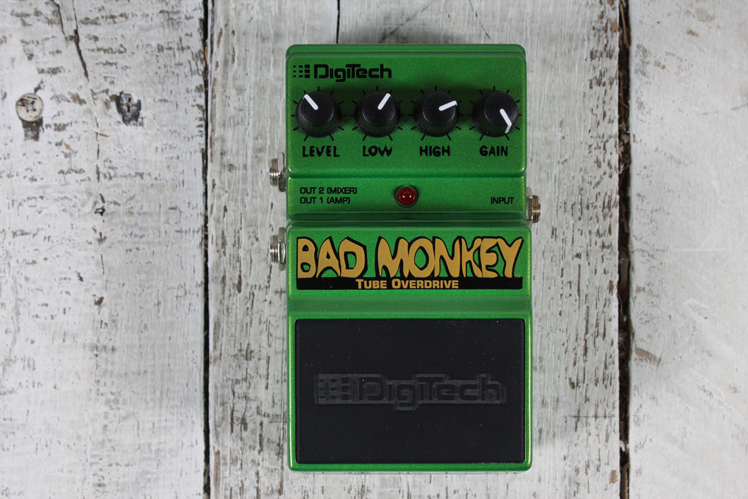 DigiTech Bad Monkey Tube Overdrive Pedal Electric Guitar Overdrive Effects Pedal
