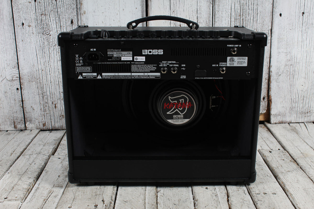 Boss Katana-50 Gen 3 Electric Guitar Amplifier 50 Watt 1 x 12 Combo Amp