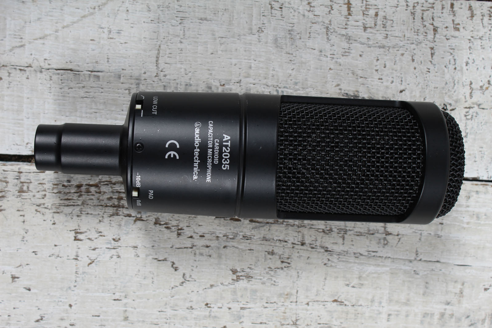 Audio-Technica AT2035 Large Diaphragm Condenser Microphone with Bag