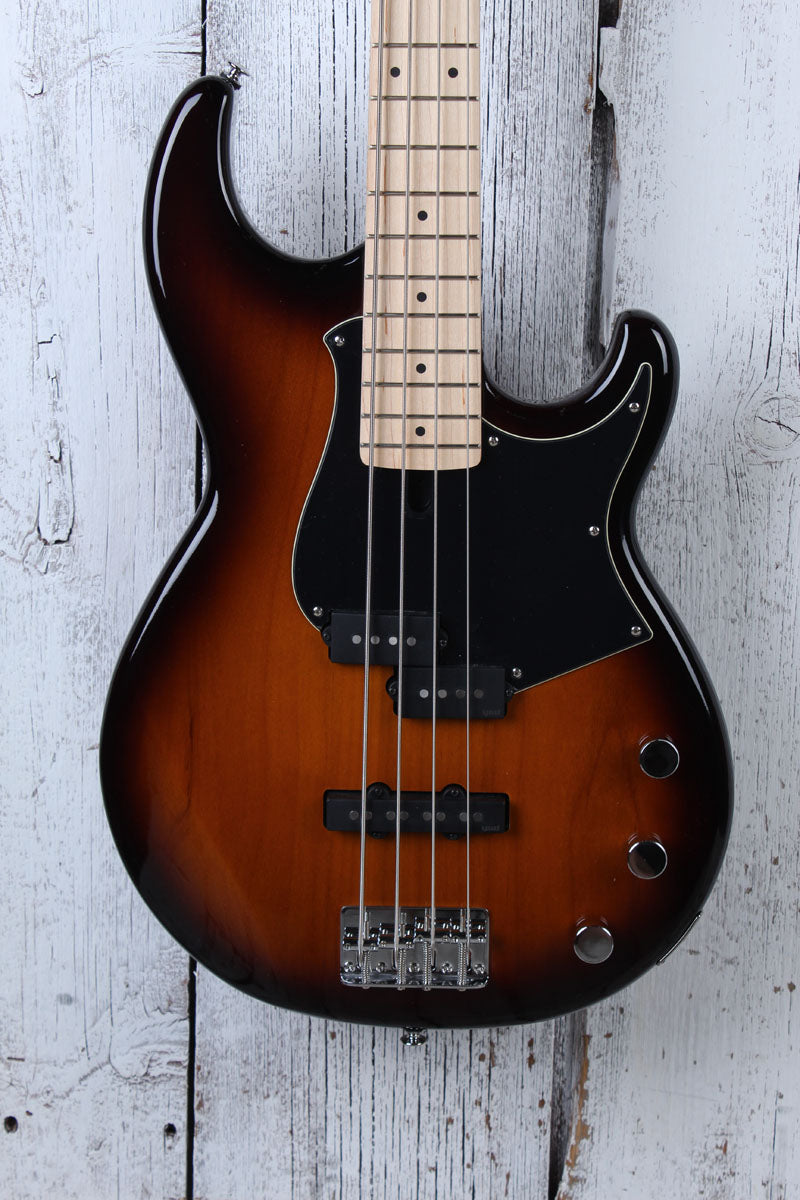 Yamaha BB Series BB434M 4 String Electric Bass Guitar Tobacco Brown Sunburst