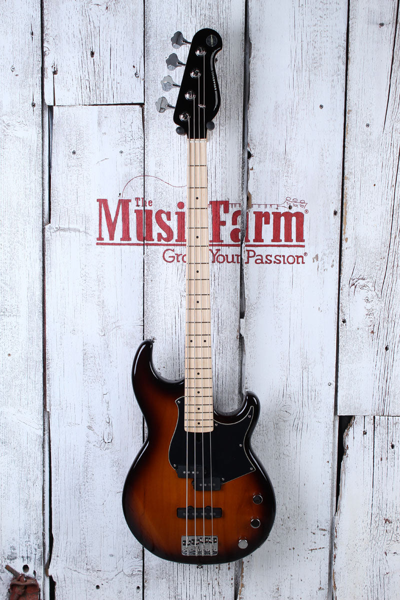 Yamaha BB Series BB434M 4 String Electric Bass Guitar Tobacco Brown Sunburst Secondary image