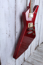Load image into Gallery viewer, Ibanez Vintage 1981 DT-50 Destroyer II Series Electric Guitar Fire Red
