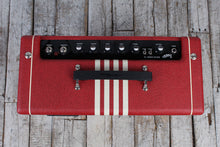 Load image into Gallery viewer, Supro Delta King 12 Electric Guitar Amplifier Scarlett &amp; Creme with Footswitch