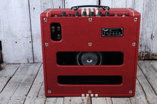 Load image into Gallery viewer, Supro Delta King 12 Electric Guitar Amplifier Scarlett &amp; Creme with Footswitch