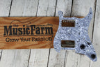 Loaded Electric Guitar Pickguard with Dual Burstbucker Humbucker Guitar Pickups