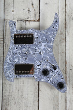 Loaded Electric Guitar Pickguard with Dual Burstbucker Humbucker Guitar Pickups