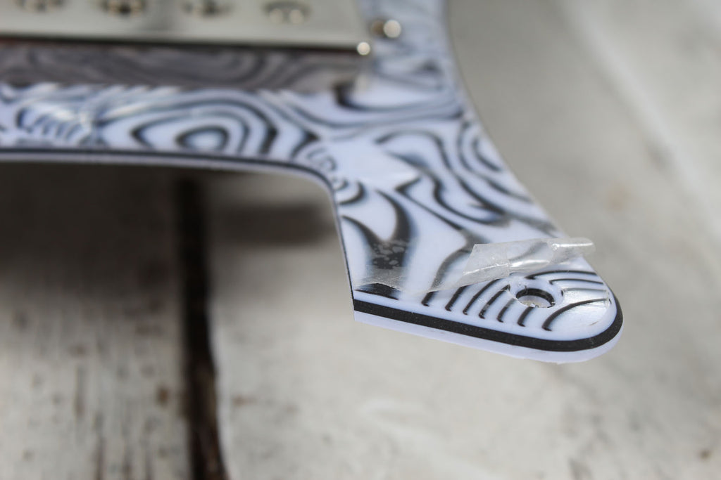 Loaded Electric Guitar Pickguard with Dual Burstbucker Humbucker Guitar Pickups
