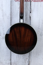 Load image into Gallery viewer, Washburn B11 Americana 5 String Resonator Back Banjo Natural with Hardshell Case