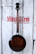 Load image into Gallery viewer, Washburn B11 Americana 5 String Resonator Back Banjo Natural with Hardshell Case