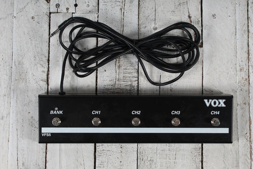 Vox VT Series VFS5 Footswitch for Vox VT Series Guitar Amplifiers