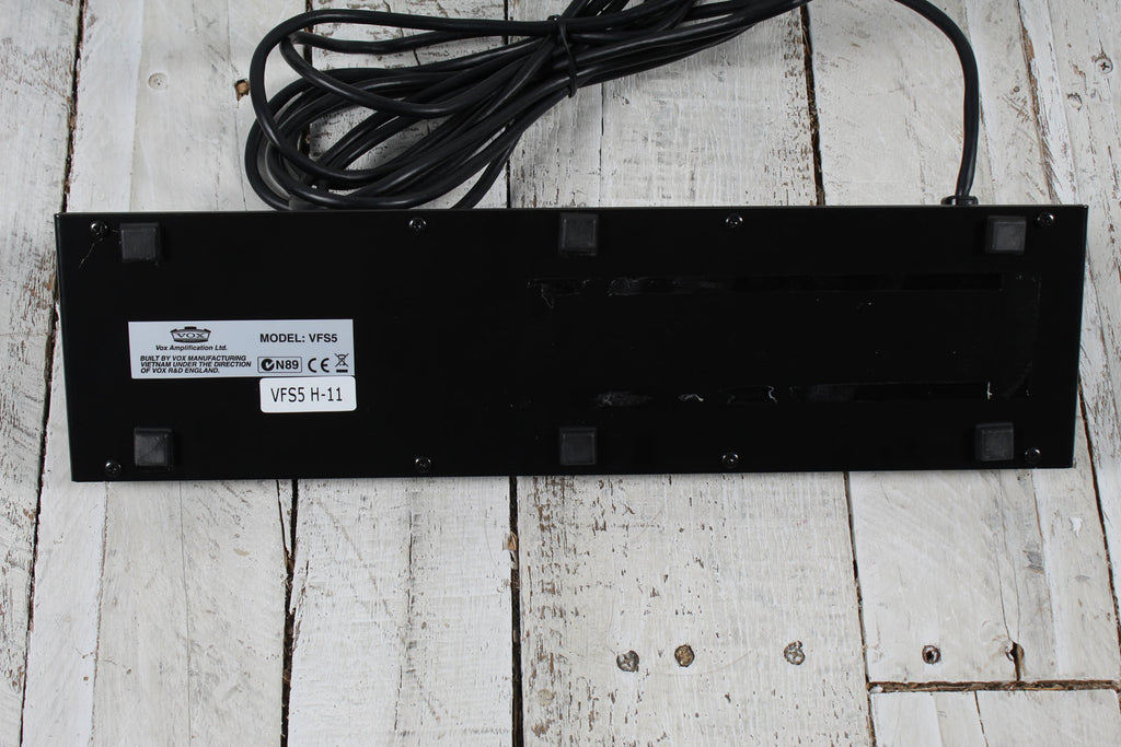 Vox VT Series VFS5 Footswitch for Vox VT Series Guitar Amplifiers