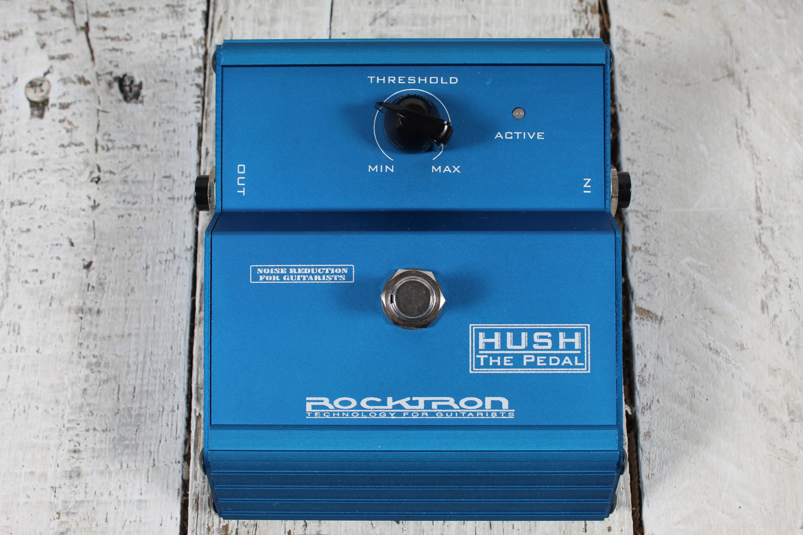Rocktron Hush Pedal Electric Guitar Noise Reduction Effects Pedal