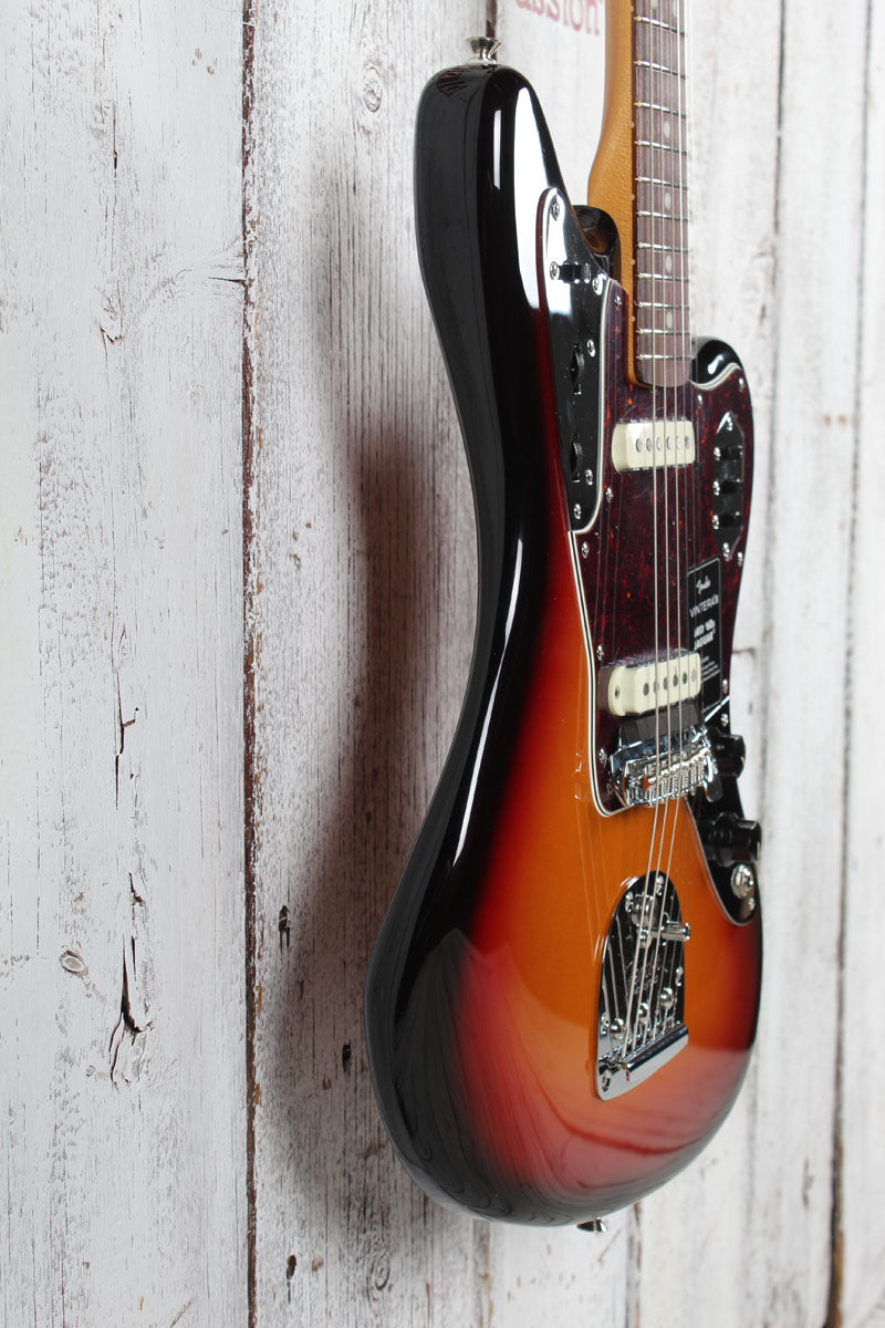 Fender Vintera III Mid '60s Jaguar Electric Guitar 3 Color Sunburst with Gig Bag