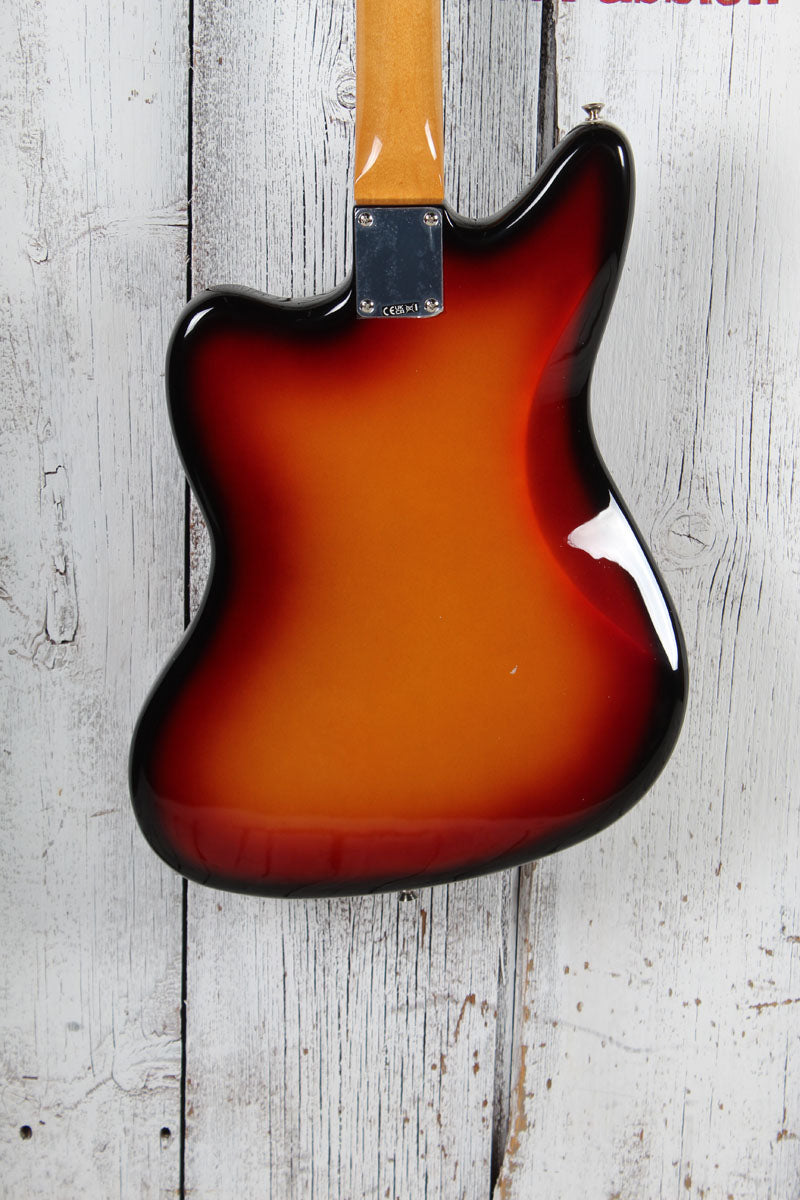 Fender Vintera III Mid '60s Jaguar Electric Guitar 3 Color Sunburst with Gig Bag