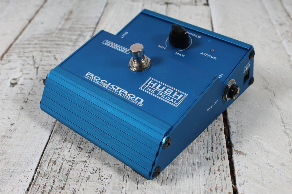 Rocktron Hush Pedal Electric Guitar Noise Reduction Effects Pedal