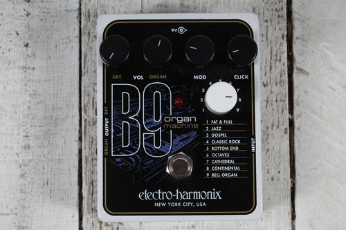 Electro Harmonix B9 Organ Machine Electric Guitar Organ Emulation Effects Pedal