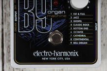 Load image into Gallery viewer, Electro Harmonix B9 Organ Machine Electric Guitar Organ Emulation Effects Pedal