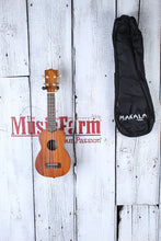 Load image into Gallery viewer, Kala Makala MK-S Pack Soprano Body Ukulele Satin Finish with Tuner and Gig Bag