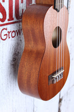 Load image into Gallery viewer, Kala Makala MK-S Pack Soprano Body Ukulele Satin Finish with Tuner and Gig Bag