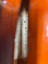 Load image into Gallery viewer, Krutz V455 Series 450 Private Reserve Violin 4/4 Violin Outfit with Case and Bow