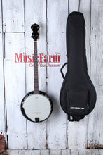 Load image into Gallery viewer, Mastercraft Banjo 5 String Resonator Banjo with Gig Bag