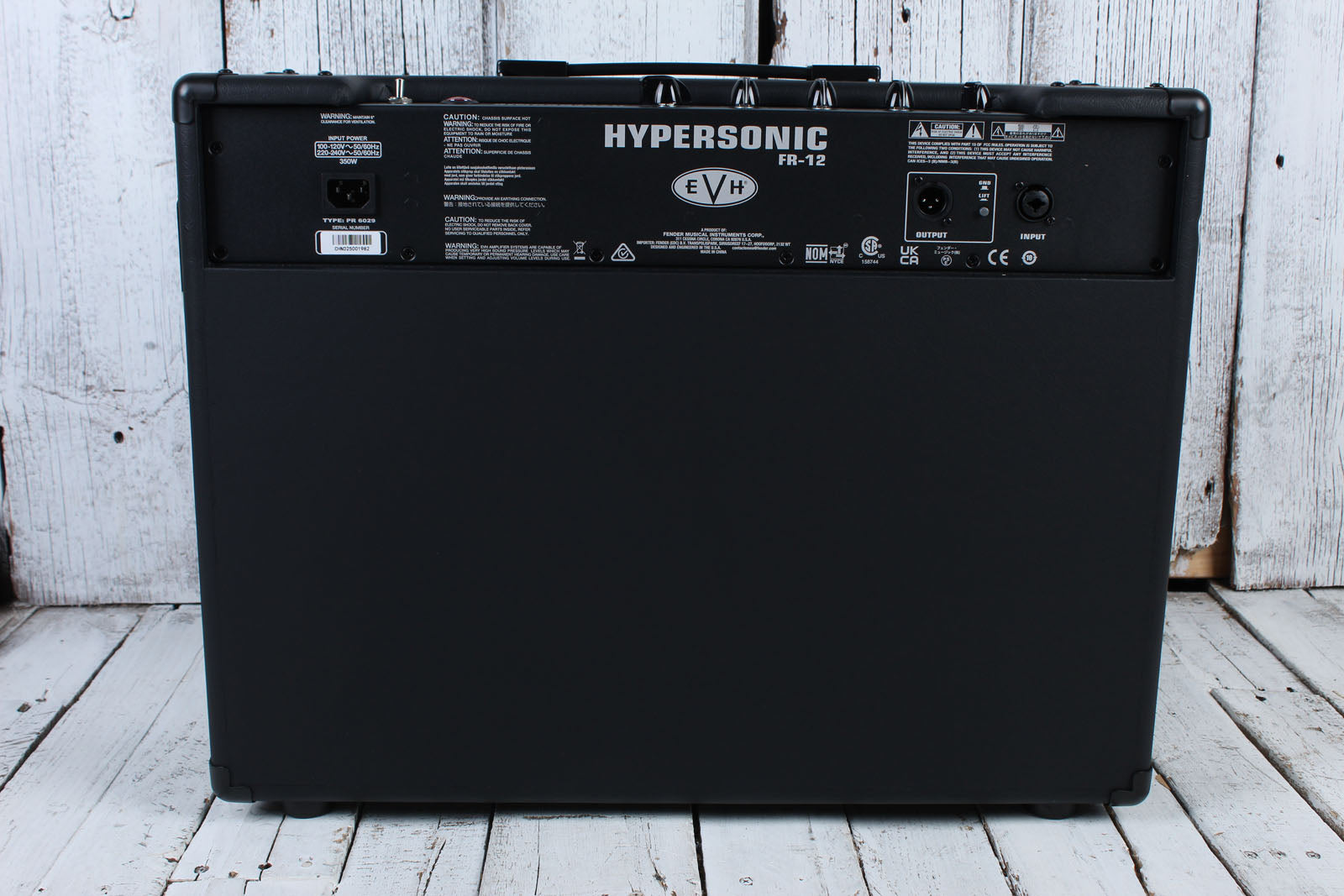 EVH 5150III Hypersonic FR 12 Powered Speaker Guitar Amplifier Speaker Cabinet