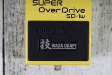 Load image into Gallery viewer, Boss SD-1W Waza Craft Super Overdrive Pedal Electric Guitar Effects Pedal
