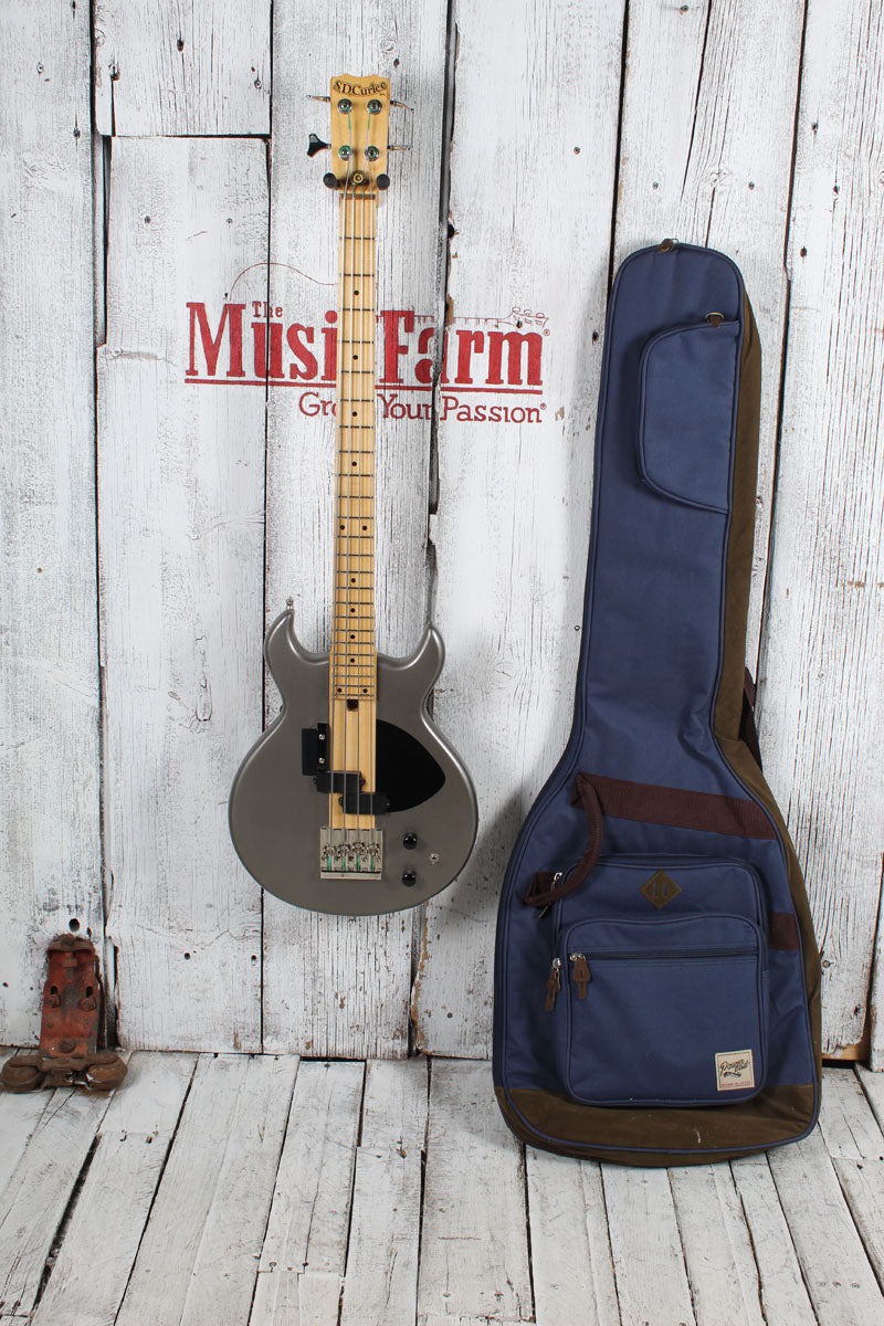 S. D. Curlee Vintage 4 String Electric Bass Guitar with Gig Bag Secondary image