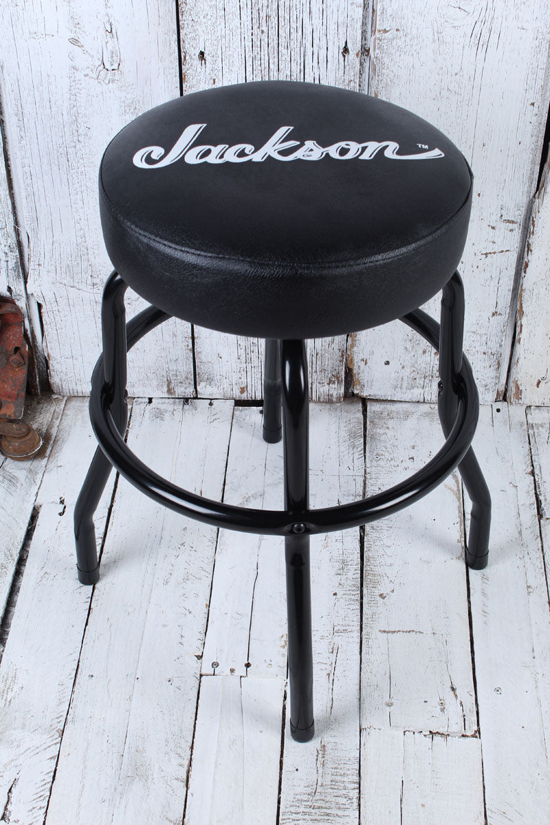 Jackson Logo Barstool 24 Inch Tall 360 Degree Swivel Bar Stool