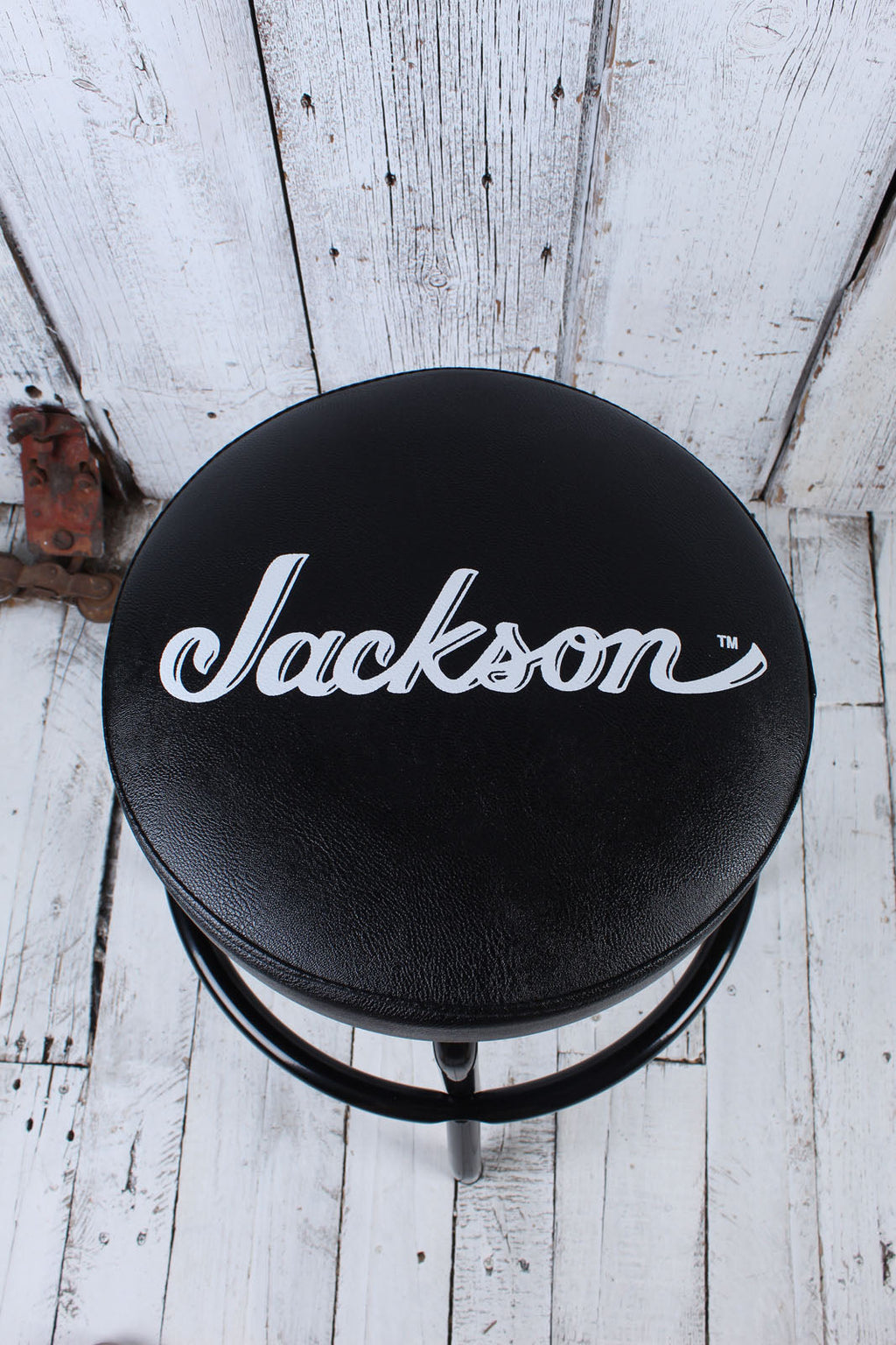 Jackson Logo Barstool 24 Inch Tall 360 Degree Swivel Bar Stool