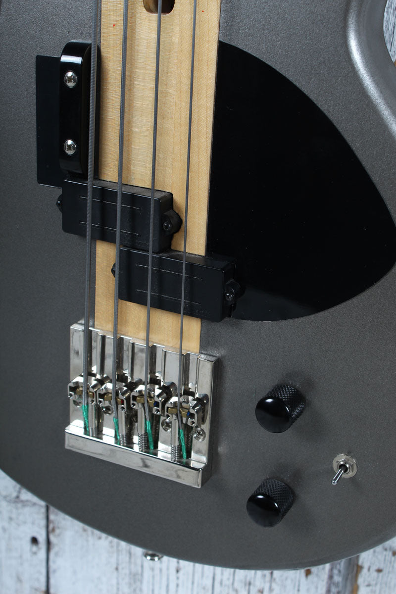 S. D. Curlee Vintage 4 String Electric Bass Guitar with Gig Bag