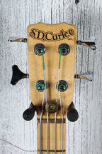 S. D. Curlee Vintage 4 String Electric Bass Guitar with Gig Bag