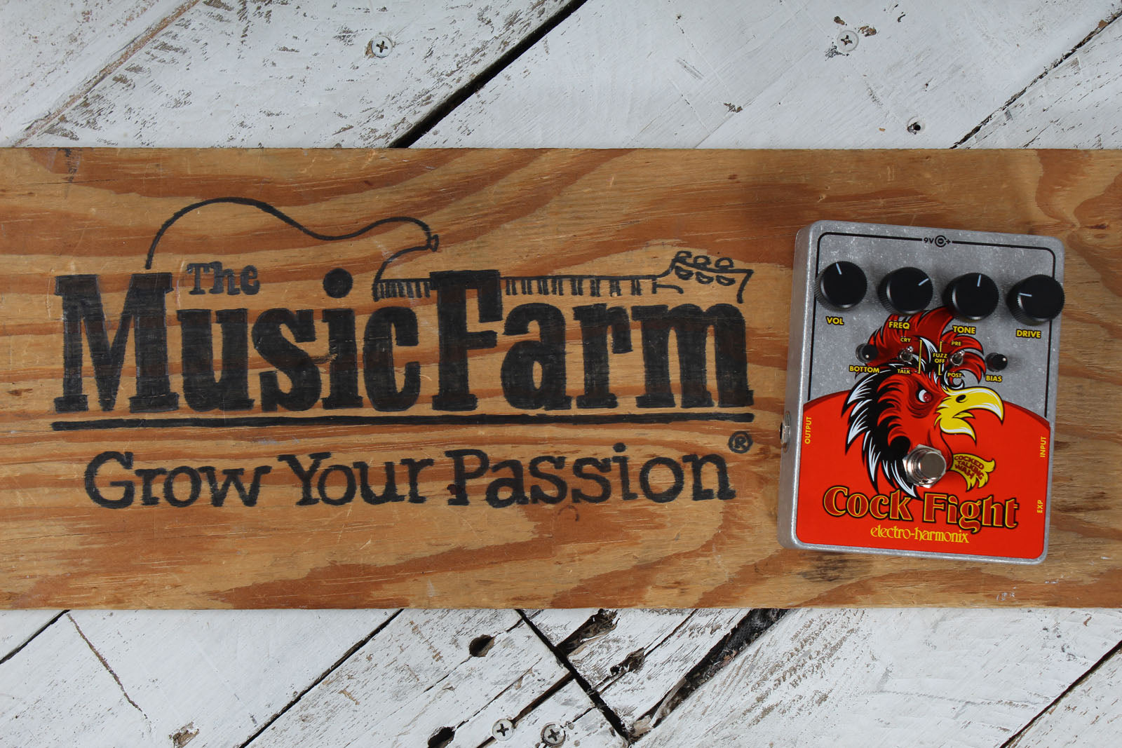 Electro Harmonix Cock Fight Cocked Talking Wah Electric Guitar Effects Pedal