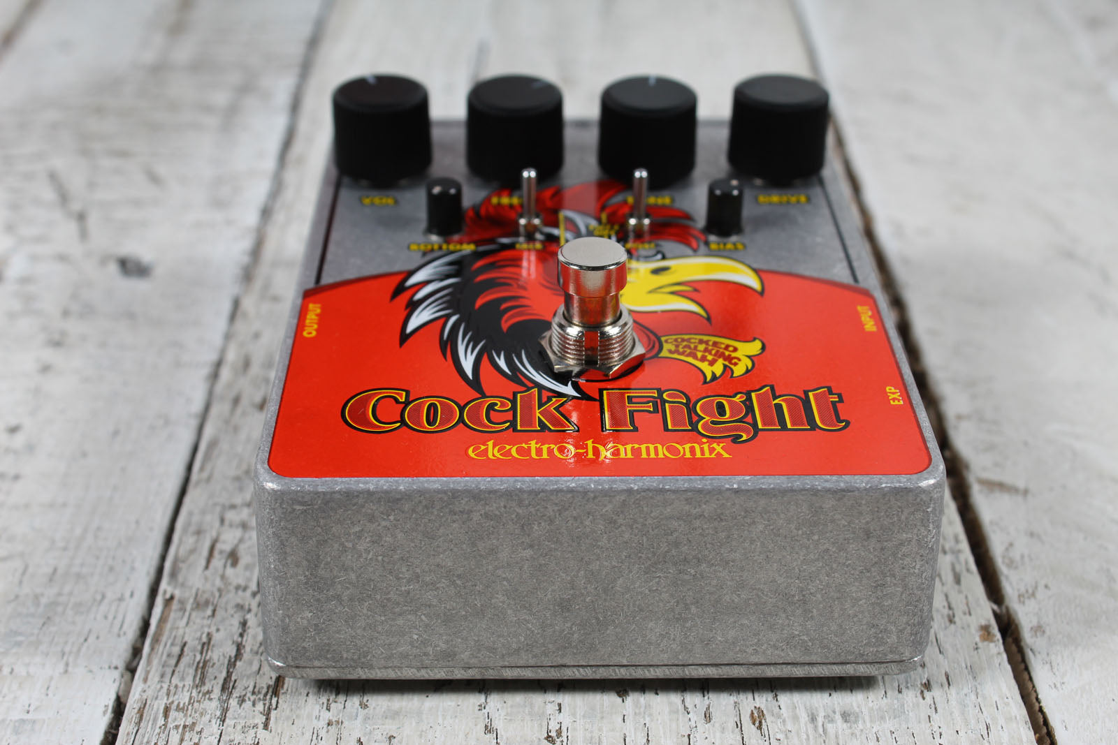 Electro Harmonix Cock Fight Cocked Talking Wah Electric Guitar Effects Pedal