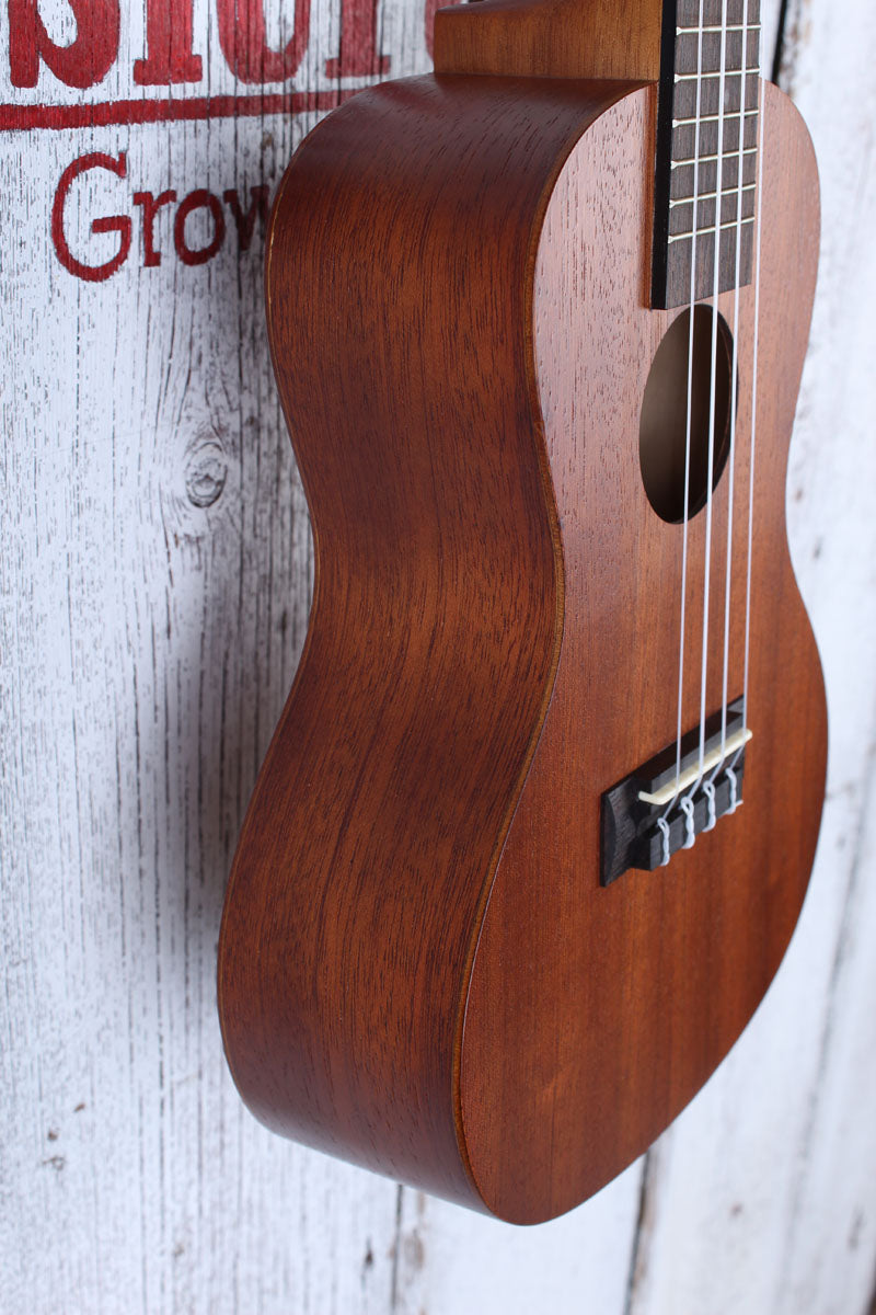 Kala Makala Concert Body Ukulele Satin Finish with Gig Bag