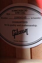 Gibson Hummingbird Special Acoustic Electric Guitar with Softshell Case
