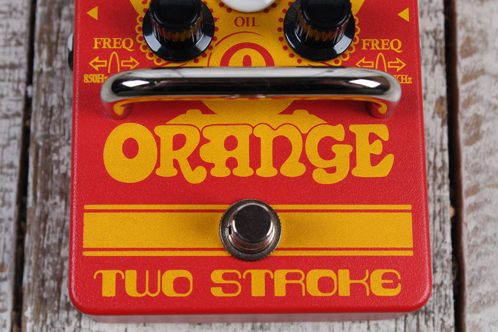 Orange Two Stroke Boost and Equalizer Electric Guitar Boost & EQ Effects Pedal