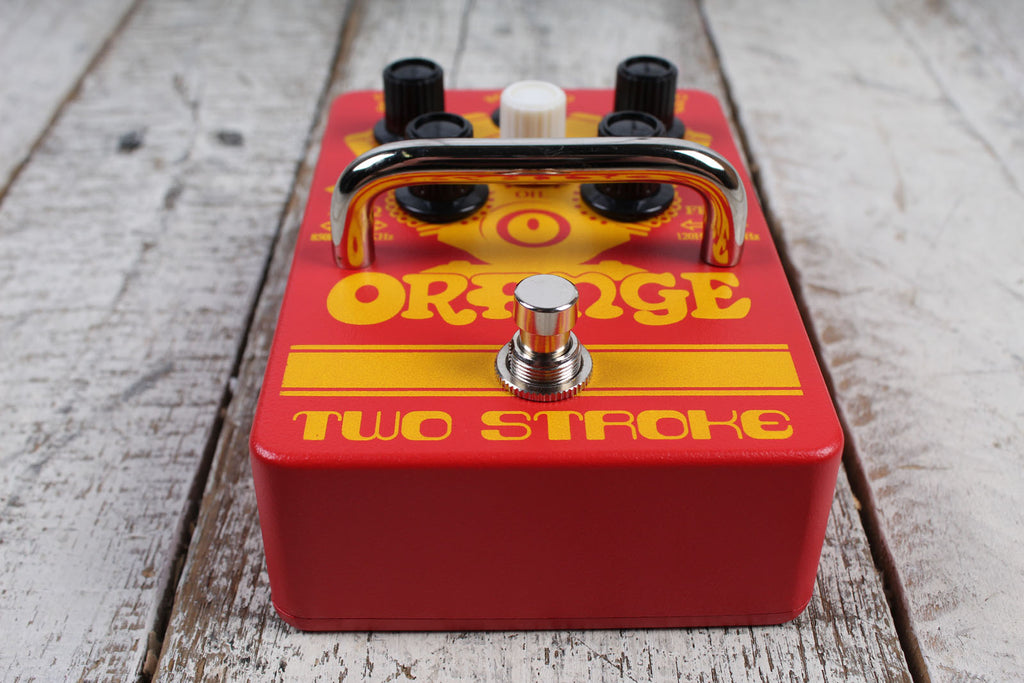 Orange Two Stroke Boost and Equalizer Electric Guitar Boost & EQ Effects Pedal